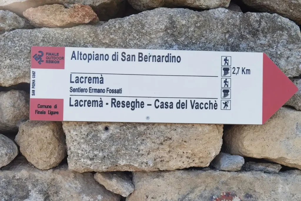 calvisio vecchia sentieri trekking
